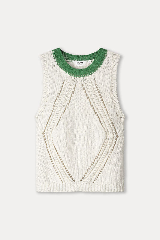 SPENCER - Colourblock White