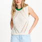 SPENCER - Colourblock White