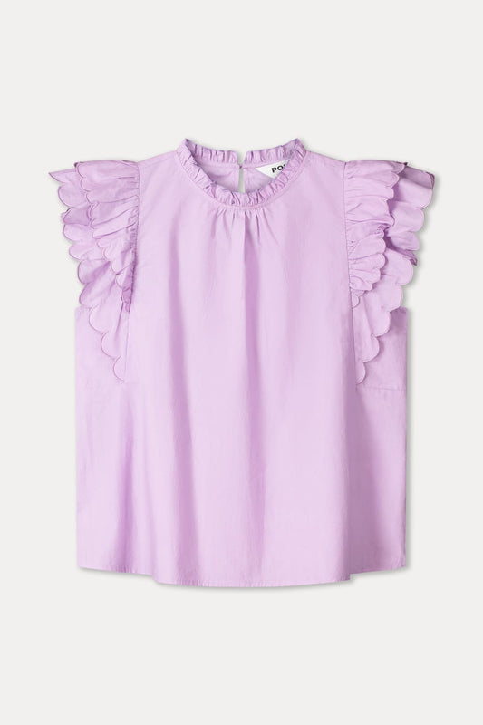TOP - Ruffles Lavender