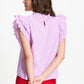 TOP - Ruffles Lavender