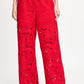 HOSE - Lace Bloom Red