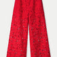 HOSE - Lace Bloom Red