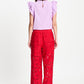 HOSE - Lace Bloom Red
