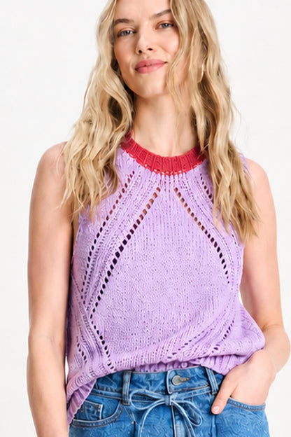 SPENCER - Colourblock Lavender