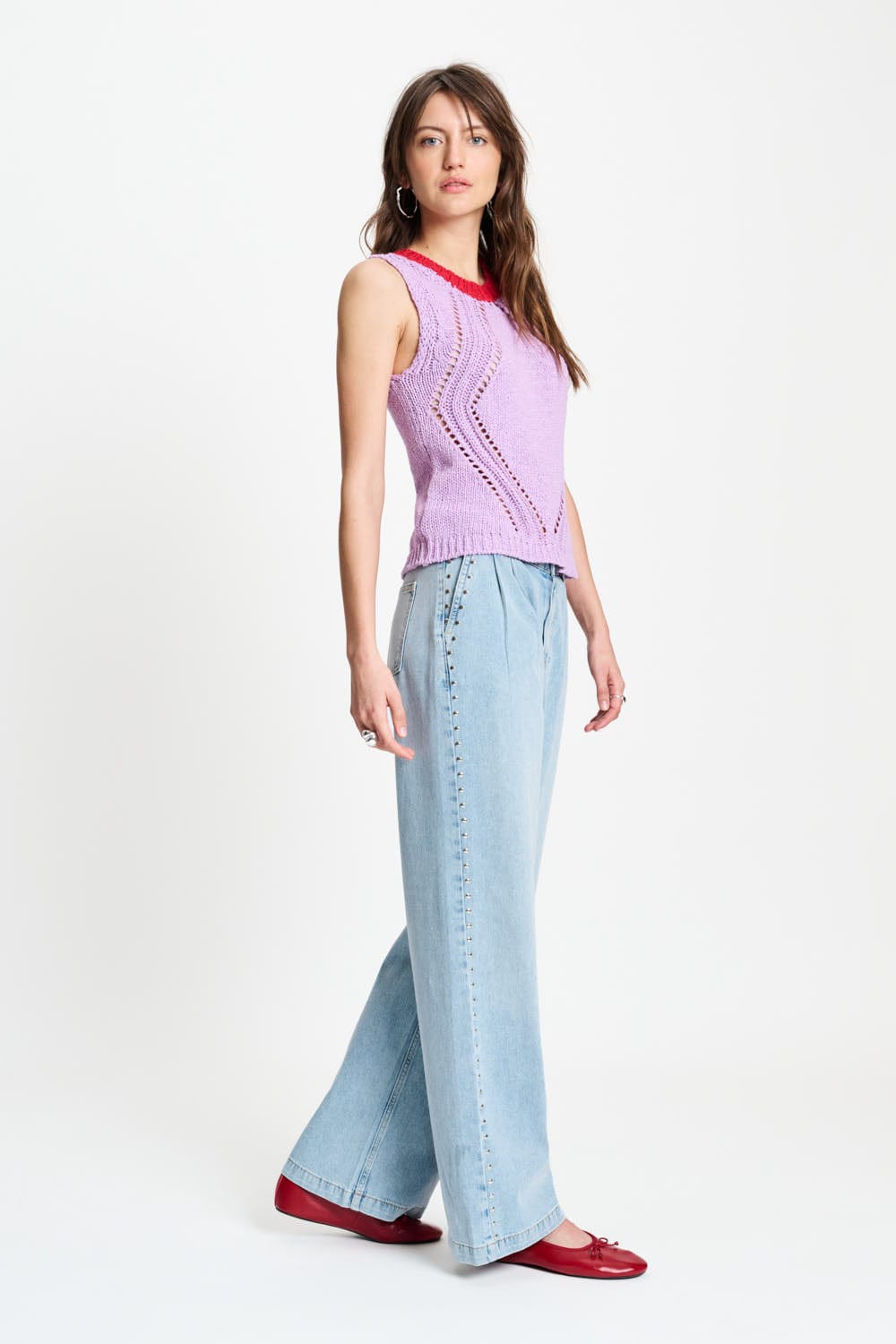 SPENCER - Colourblock Lavender