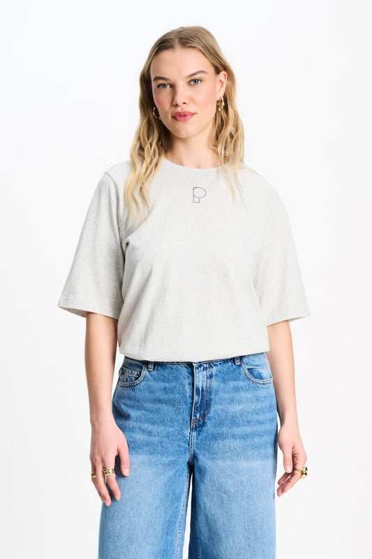 TSHIRT - POM Grey Melange
