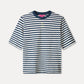 TSHIRT - Striped Blue White