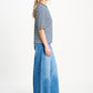 TSHIRT - Striped Blue White