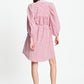 KLEID - Seersucker Red White