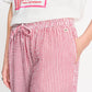 HOSE - Seersucker Red White