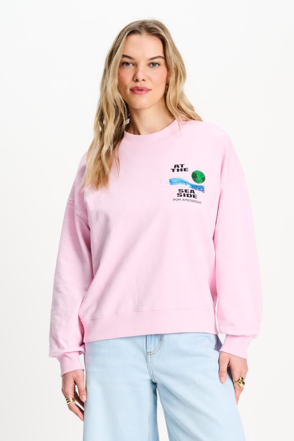SWEATER - At The Seaside Pink