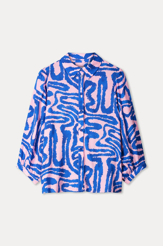 BLUSE - Waves Pink