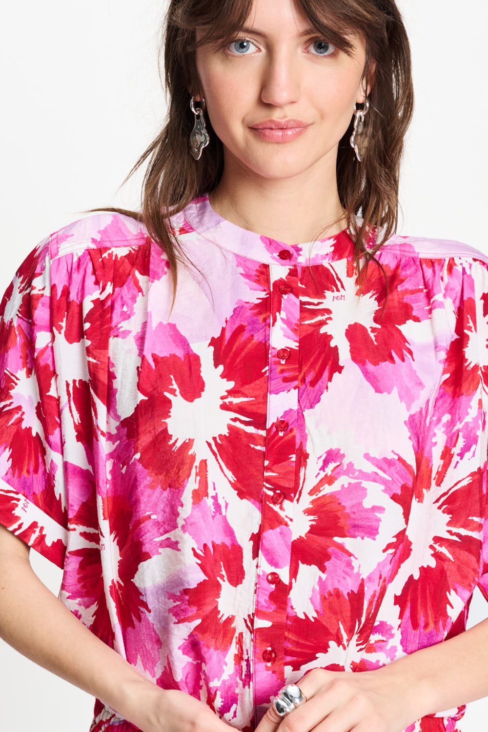 BLUSE - Fenna Bubble Bloom Lavender