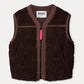 GILET - Gigi Chocolate Brown