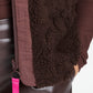 GILET - Gigi Chocolate Brown