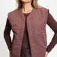 GILET - Gigi Chocolate Brown