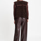 GILET - Gigi Chocolate Brown