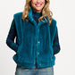 GILET - Ginny Teal Green