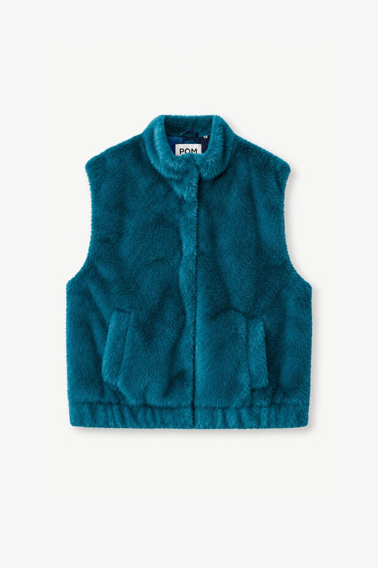 GILET - Ginny Teal Green