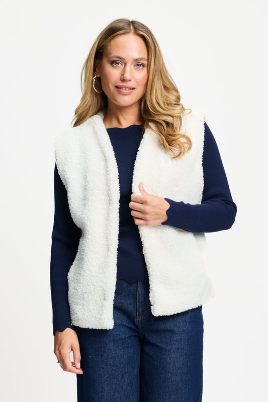 GILET - Gina Ecru