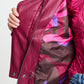 JACKE - Jenna Burgundy Red