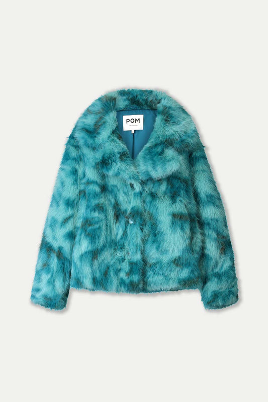 JACKE - Cleo Teal Green Animal
