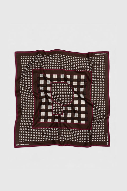 SCHAL - Maya Check Brown
