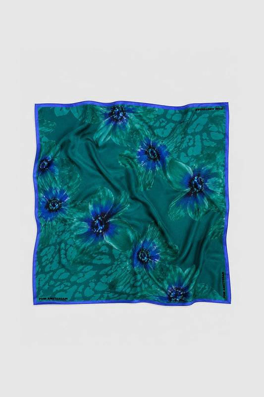 SCHAL - Maya Bloom Teal Green