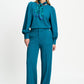 SCHAL - Maya Bloom Teal Green