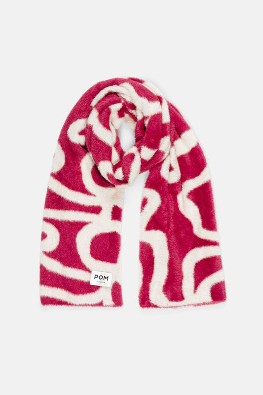 SCHAL - Lou Bow Burgundy Red