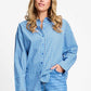 BLUSE - Beau Check Sapphire Blue