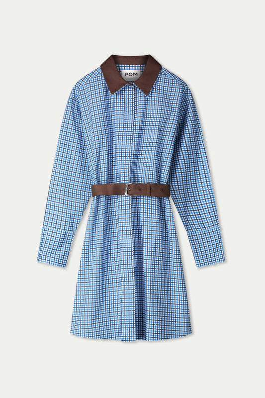 KLEID - Indy Check Sapphire Blue