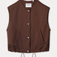 GILET - Gaya Chocolate Brown