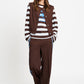 GILET - Gaya Chocolate Brown