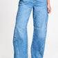 JEANS - Jacky Studs Mid Blue