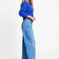 JEANS - Jacky Studs Mid Blue