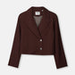BLAZER - Cassie Chocolate Brown