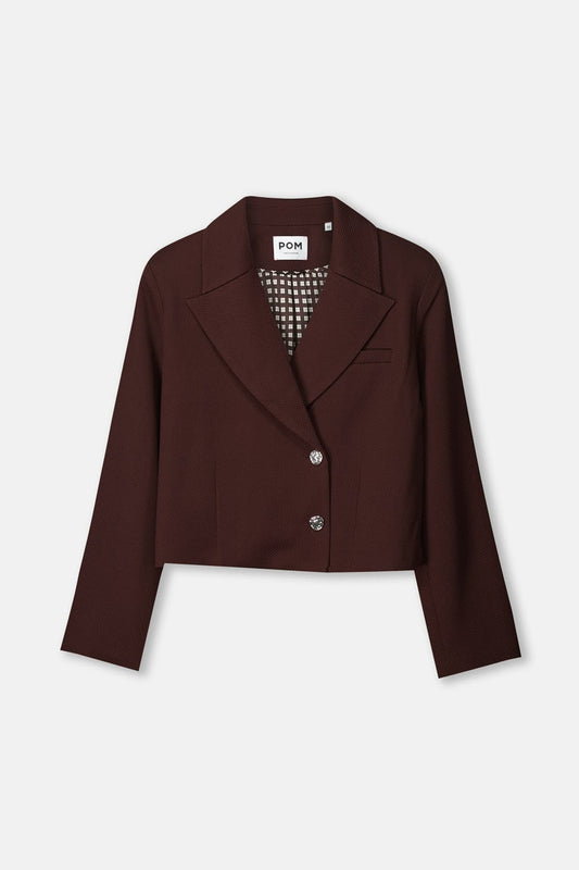 BLAZER - Cassie Chocolate Brown