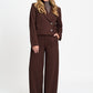 BLAZER - Cassie Chocolate Brown