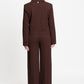 BLAZER - Cassie Chocolate Brown