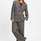BLAZER - Laurie Check Brown