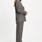BLAZER - Laurie Check Brown