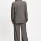 BLAZER - Laurie Check Brown