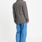 BLAZER - Laurie Bow Check Brown