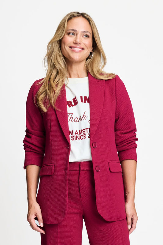BLAZER - Chloé Burgundy Red