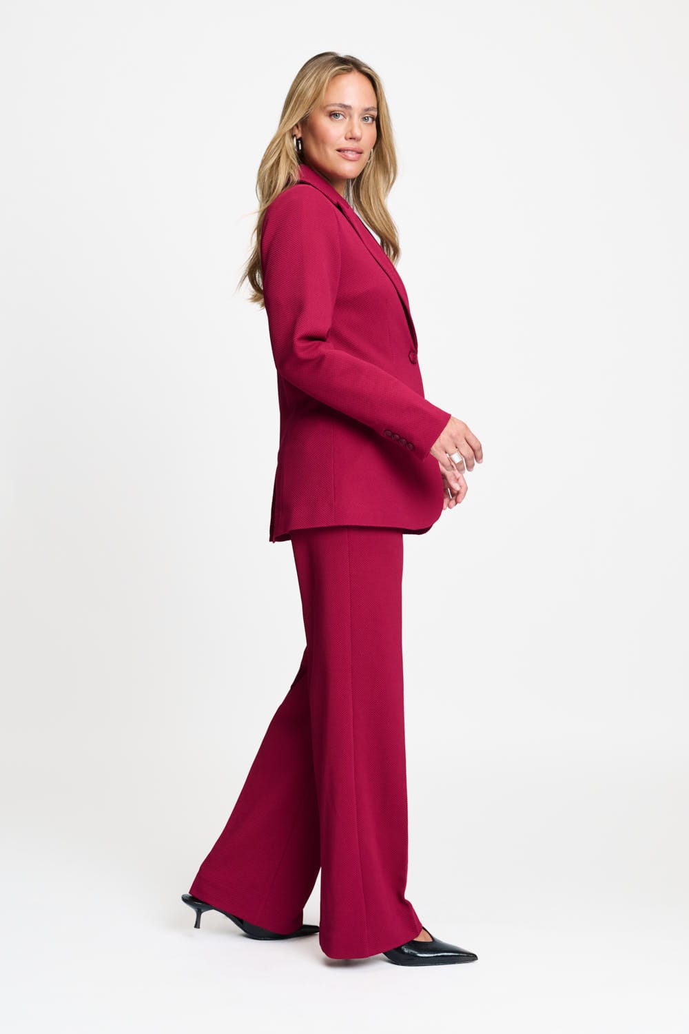 BLAZER - Chloé Burgundy Red