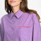 BLUSE - Beau Striped Purple White