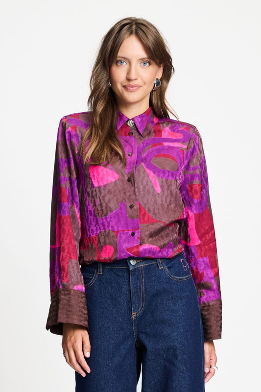 BLUSE - Alex Colourful Bows