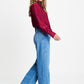 BLUSE - Ivy Burgundy Red
