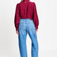 BLUSE - Ivy Burgundy Red